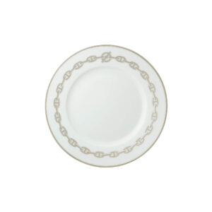 Chaîne d’Ancre Platine dessert plate Hermès