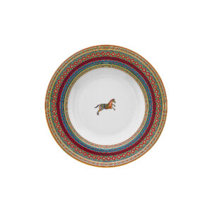 Cheval d’Orient soup plate Hermès