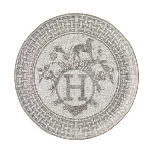 Mosaïque au 24 Platine tart platter Hermès