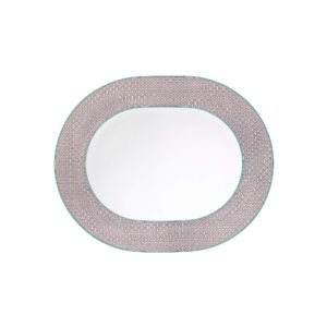 Tie Set oval platter Hermès