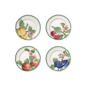 French Garden Modern Fruits flat plate 4 pcs. set VilleroyBoch