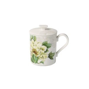 Quinsai Garden Gifts mug with lid VilleroyBoch