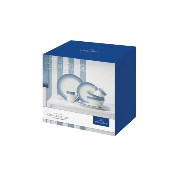 Colourful Life dinner set for 2 pers. Winter Sky VilleroyBoch - Image 2