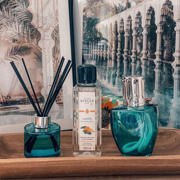 Savory Tangerine lamp fragrance 500 ml Maison Berger Paris - Image 3
