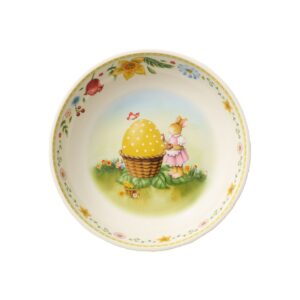 Spring Fantasy easter basket Bunny Family VilleroyBoch