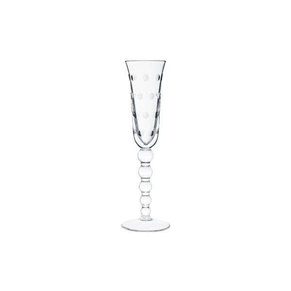 Bubbles Champagne flute Saint-Louis