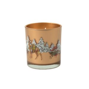 Winter Specials votive deer in forest VilleroyBoch