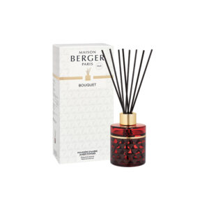 Clarity Amber Powder Burgundy scented diffuser 115 ml Maison Berger Paris