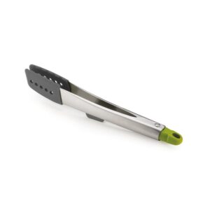 Elevate 12 Stainless Steel tongs Grey / Green Joseph Joseph