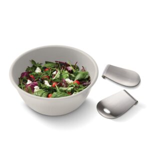 Salad Bowl and Servers Stone Uno Joseph Joseph