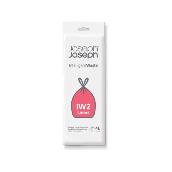 Food waste caddy liners 4 L 50 Pack Joseph Joseph