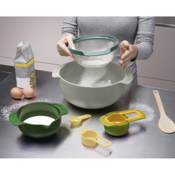 Compact food preparation set 9 pcs. Opal Joseph Joseph - Image 3