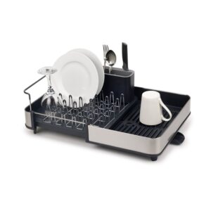 Steel Dish Rack Grey Extend Joseph Joseph
