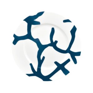 Rim plate flat 22 cm Cristobal Marine Raynaud