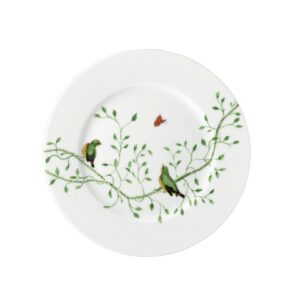 Rim plate flat 22 cm Histoire Naturelle Raynaud