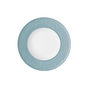 Flat plate with engraved rim 22 cm Minéral Irisé Raynaud