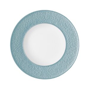 Flat plate with engraved rim 27 cm Minéral Irisé Raynaud