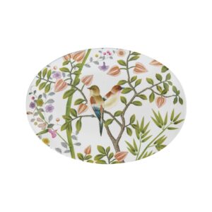 Oval dish 42x30 cm white Paradis Raynaud