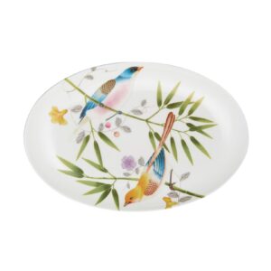 Pickle dish 23.5x15.7 cm white Paradis Raynaud