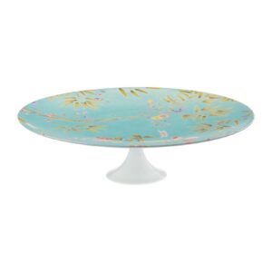 Large petit four stand 27 cm turquoise Paradis Raynaud