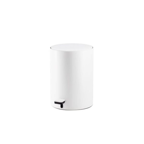 Pedal bin white matt Te 50 Decor Walther