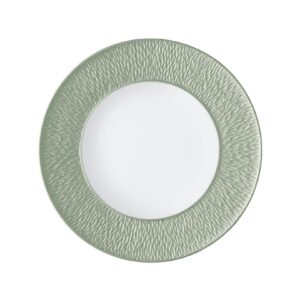 Minéral Irisé Céladon Flat plate with engraved rim Minéral Irisé Raynaud