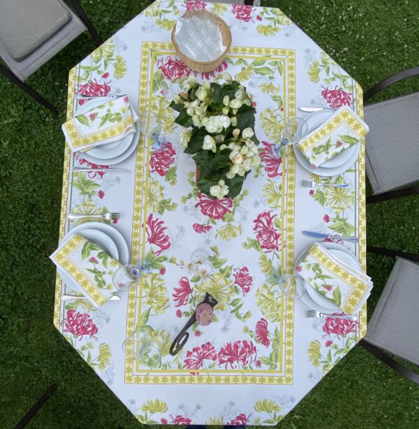 Tablecloth Jardins Yellow/Green 170x310 cm Beauville