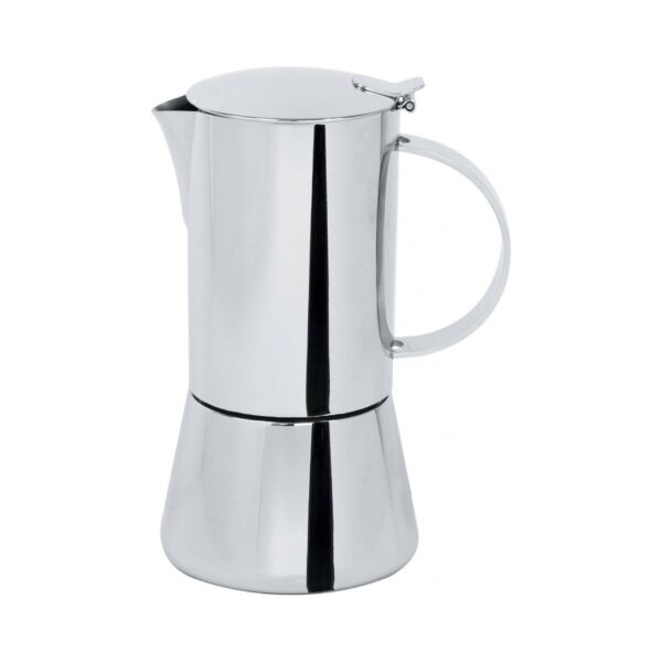 Capri 6 cups coffee pot stainless steel Cristel