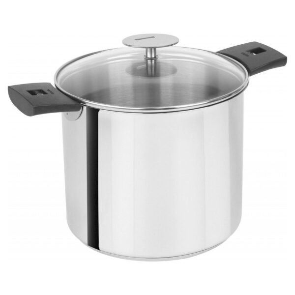 Large pot Casteline high 24 cm stainless steel Cristel - Image 2