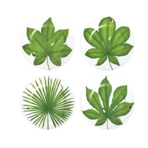 Set of 4 assorted round platters/chops Freedom Taitù
