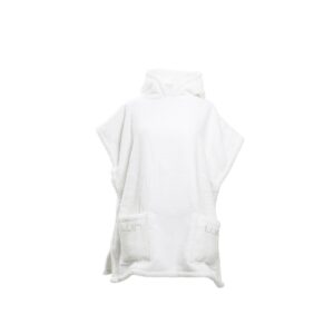 Poncho towel unisex snow Luin Living Your Home Your Spa
