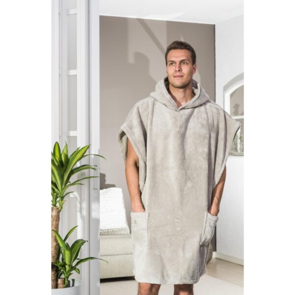 Poncho towel unisex sand Luin Living Your Home Your Spa - Image 2