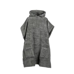 Poncho towel unisexgranite Luin Living Your Home Your Spa