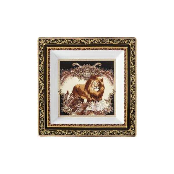 Le Règne Animal Bowl square Versace x Rosenthal