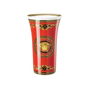 Medusa Red Vase 34.5 cm Versace x Rosenthal
