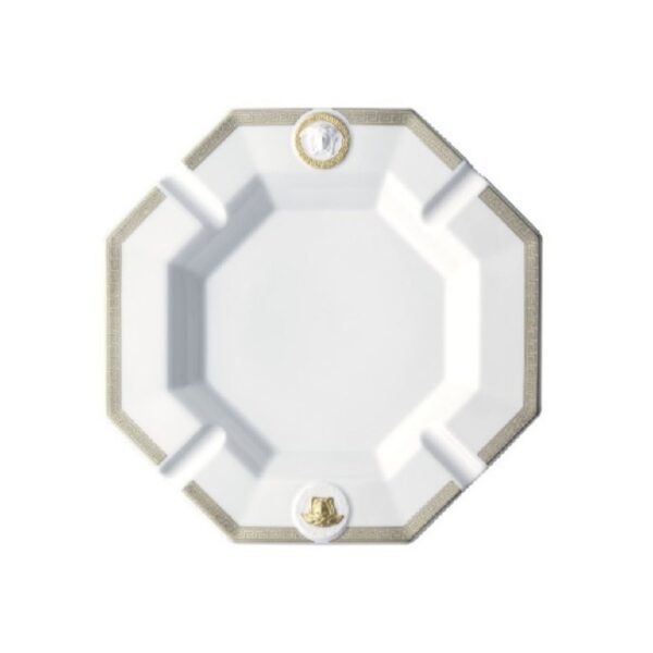Gorgona Ashtray octagonal Versace x Rosenthal