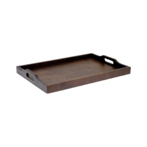 Room service tray 47 x 71cm walnut Paderno Sambonet