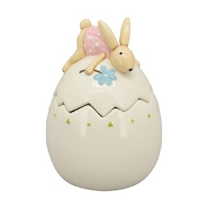 Bunny Egg Jar 13 x 12.9 x 18 cm Exner
