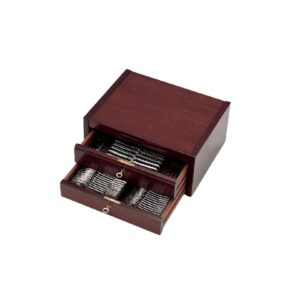 Cutlery canteen 133 pcs. Mahogany Robbe  Berking