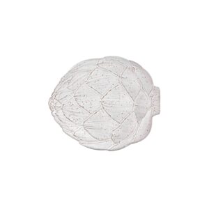 Artichoke White Dinner Plate 31,5 cm Bordallo Pinheiro