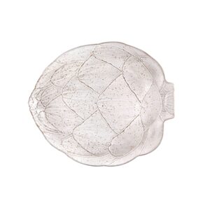 Artichoke White Platter 41 cm Bordallo Pinheiro