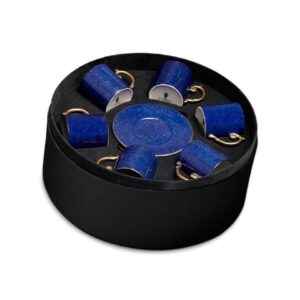 Espresso cup + saucer set of 6 Lapis LObjet