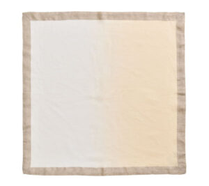Napkin Dip Dye white/beige Kim Seybert
