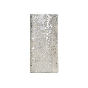 Napkin 54x54 cm white/silver Kim Seybert