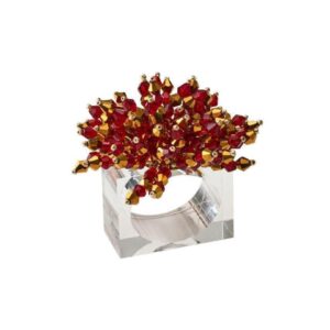 Napkin ring Brilliant red Kim Seybert