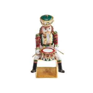 Napkin ring Drummer S4 red/green Kim Seybert