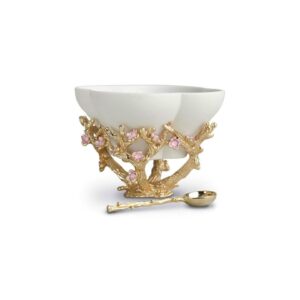 Salt cellar with spoon Blossom LObjet