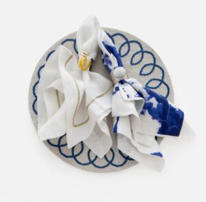 Lemon napkin rings  2 pcs. Joanna Buchanan