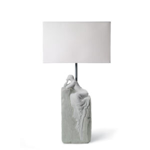 Meditating Woman Lamp2 Lladró
