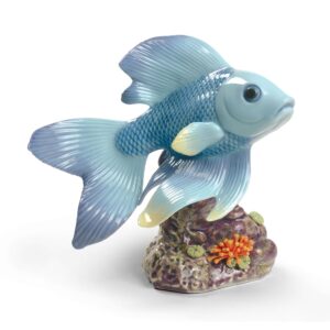 Pond Dreamer Blue Lladró